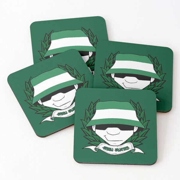 Item preview, Green & White Fanatics We follow everywhere  designed and sold by canvasriddle.