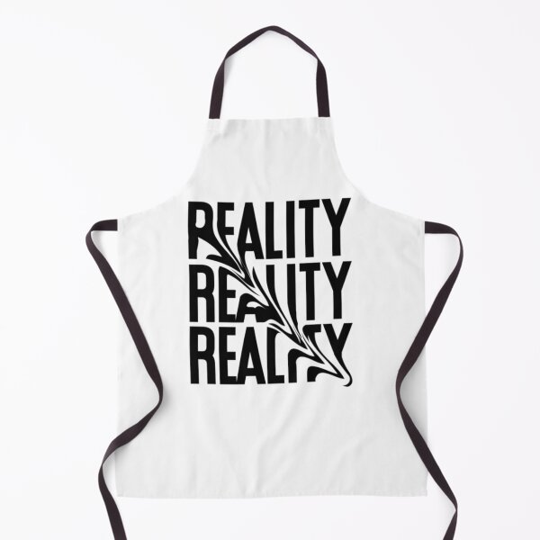 Item preview, REALITY – Minimalist Black and White Bold Text Design designed and sold by Ramanujan MN.