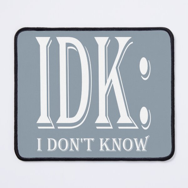 Item preview, IDK designed and sold by Seeded.