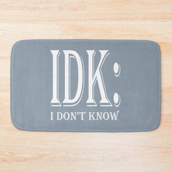 Item preview, IDK designed and sold by Seeded.