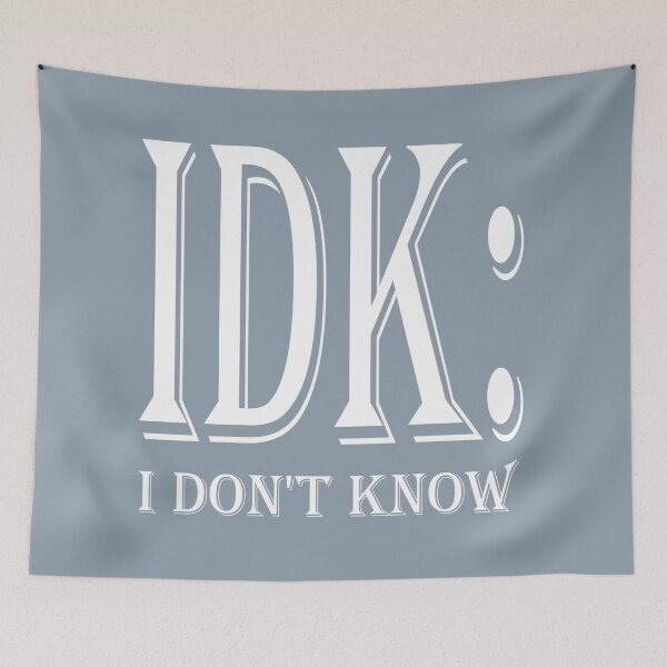Item preview, IDK designed and sold by Seeded.
