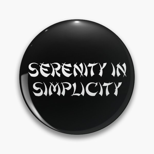 Item preview, Serenity in Simplicity designed and sold by Ninjacatoff.