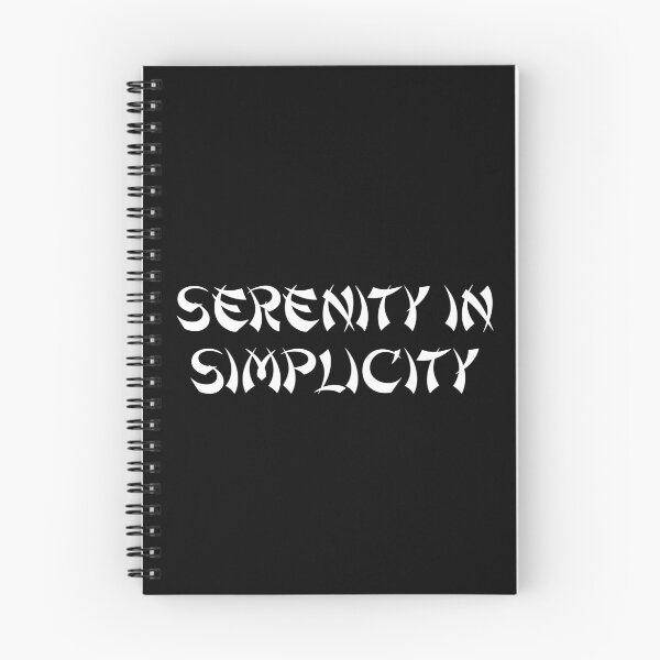 Item preview, Serenity in Simplicity designed and sold by Ninjacatoff.