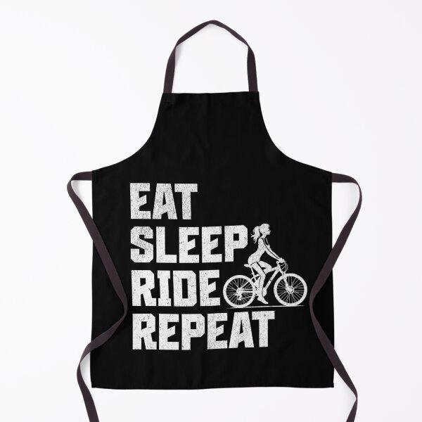 Item preview, Eat sleep ride repeat - bicycling designed and sold by EvergreenWhimsy.