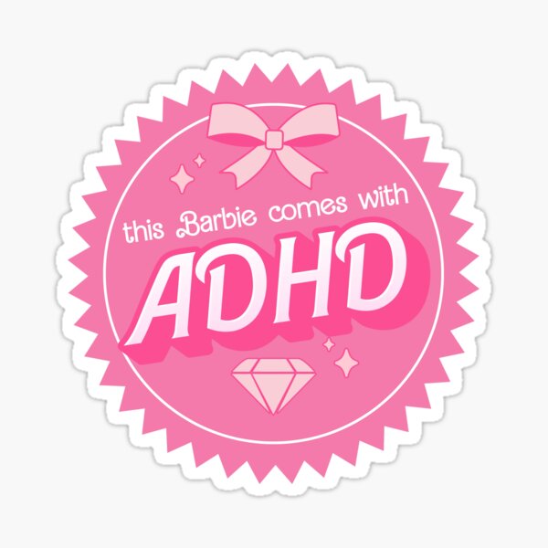Item preview, This Girl Comes with ADHD designed and sold by em-is-me.
