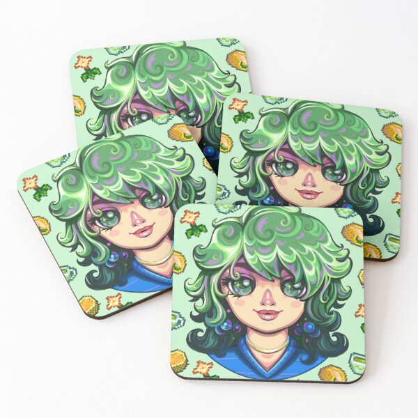 Item preview, Caroline Stardew Valley Fanart with her Favorite GIfts designed and sold by Savi Singh.