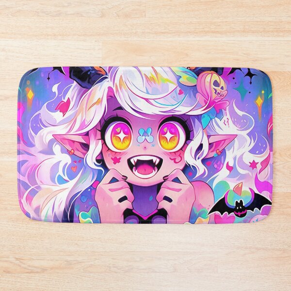 Item preview, Halloween Sparkle Anime Girl designed and sold by bubblegoth.