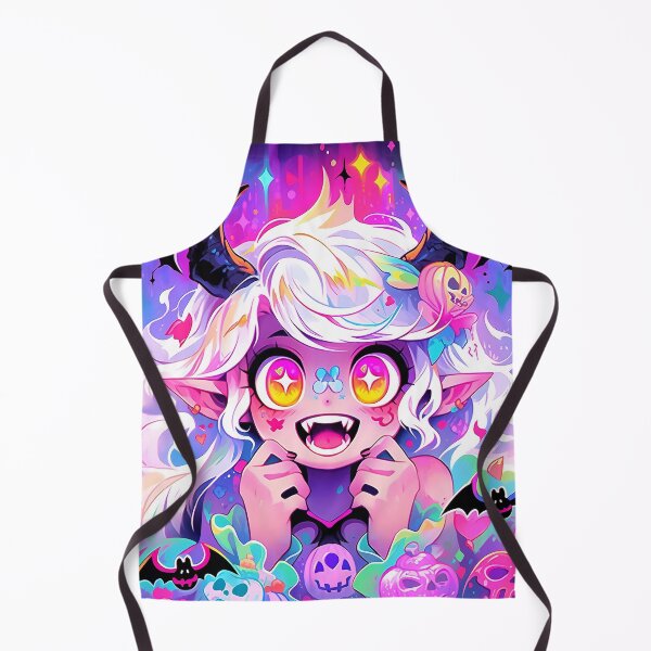 Item preview, Halloween Sparkle Anime Girl designed and sold by bubblegoth.