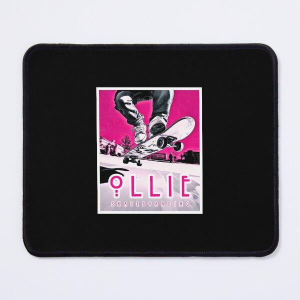 Item preview, Ollie, skateboarding, vivid pink graphics designed and sold by silent-violin.