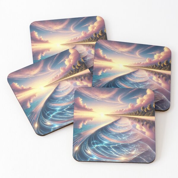 Item preview, Crystal Beach Waves at Dawn designed and sold by Desireehaz.