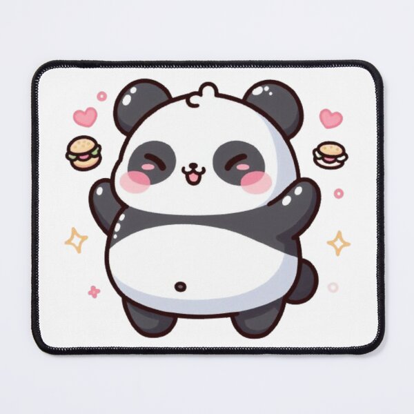 Item preview, Chubby Panda Who Likes Food! designed and sold by SweetDoodleBug.