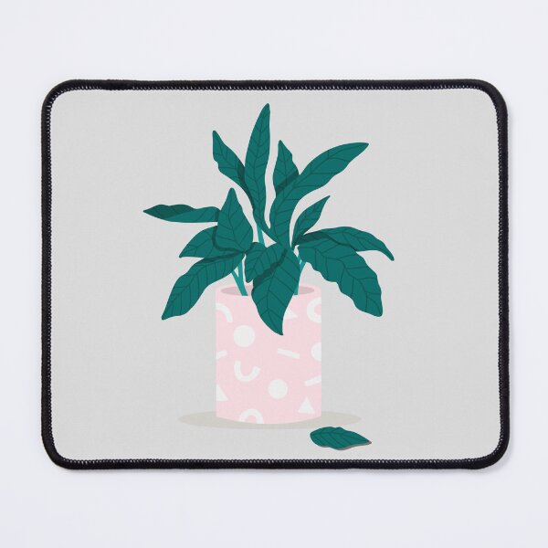 Item preview, Pink mood plant in pot designed and sold by JennyPrintsUK.