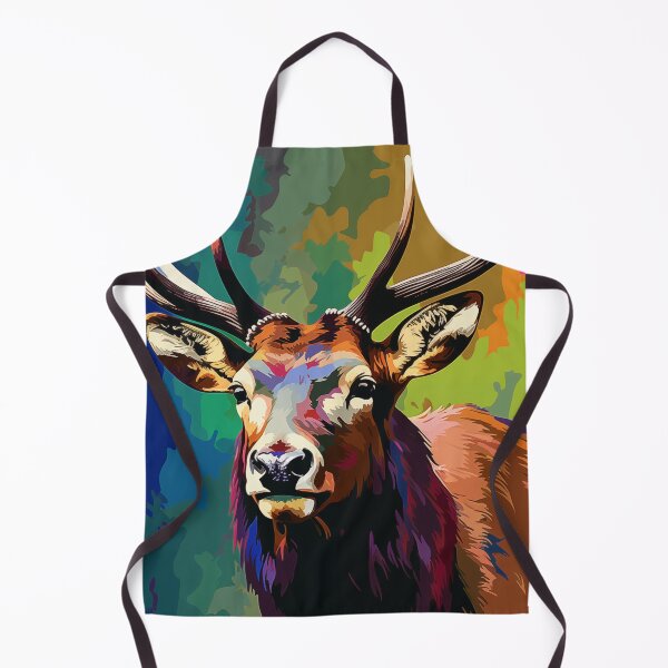 Item preview, Elk Popart designed and sold by RedHandedOD.