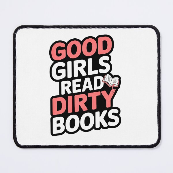 Item preview, Red Good Girls Read Dirty Books designed and sold by Artyx_Design.