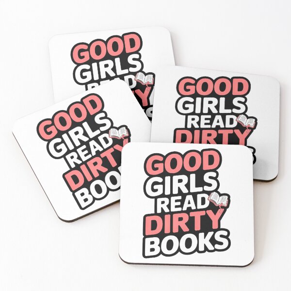 Item preview, Red Good Girls Read Dirty Books designed and sold by Artyx_Design.