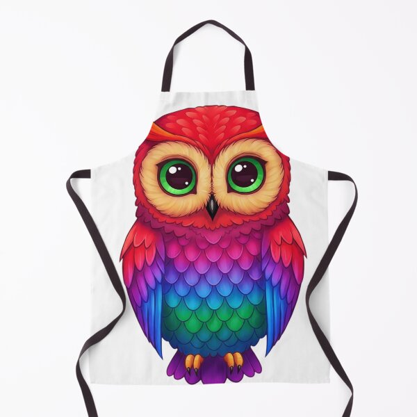 Item preview, Lucius, The Inclusive Rainbow Owl designed and sold by Memetitation.