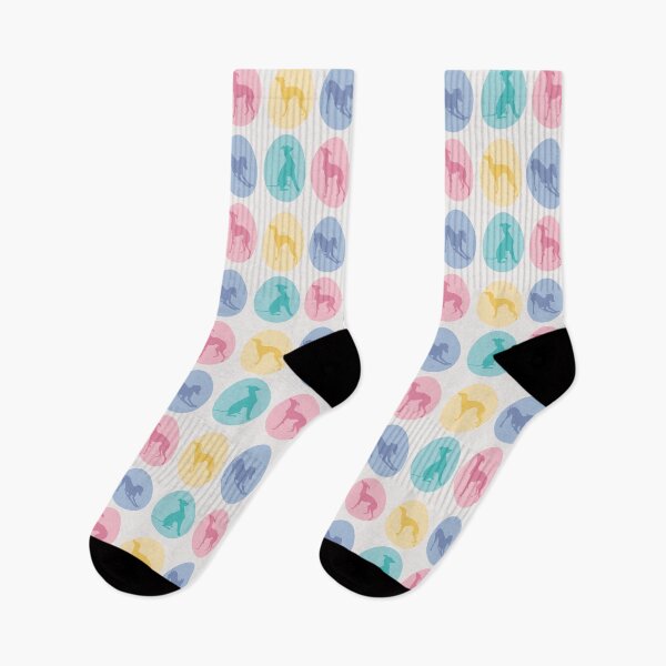 Item preview, Easter Eggs Italian Greyhound Dogs Elegant Pastel Pattern designed and sold by edrawings38.