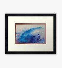 Waves Framed Print