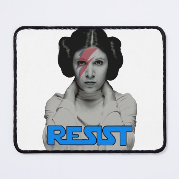 Item preview, General Leia Organa Rebel Rebel face tattoo Resist designed and sold by Bob.