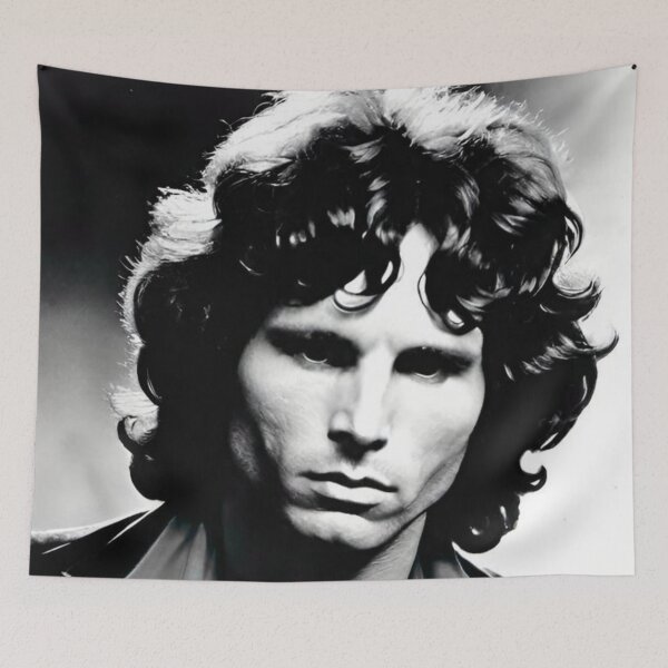 Item preview, Jim Morrison - Black And White | The American Poet | The Doors designed and sold by TheAmericanPoet.