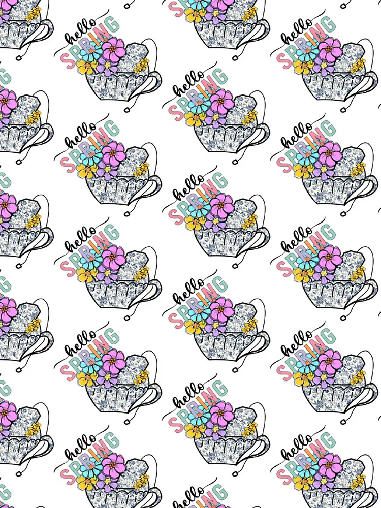 Thumbnail 4 of 4, iPhone Case, Hello Spring Tea designed and sold by ForcePrint.