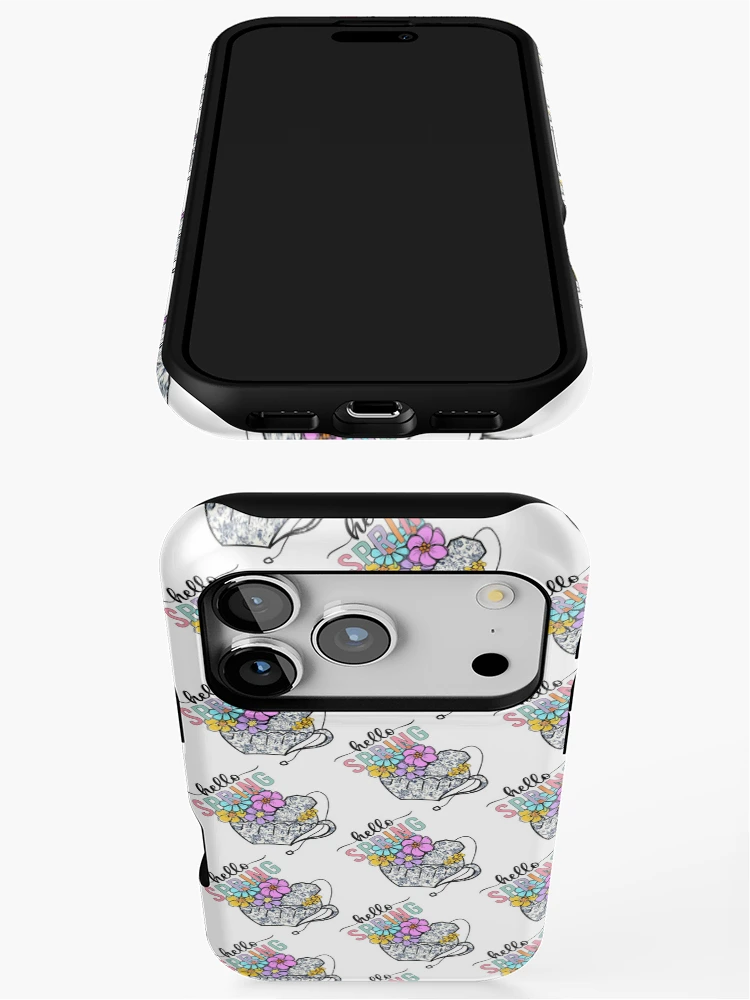Thumbnail 3 of 4, iPhone Case, Hello Spring Tea designed and sold by ForcePrint.