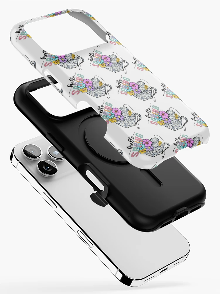 Thumbnail 2 of 4, iPhone Case, Hello Spring Tea designed and sold by ForcePrint.
