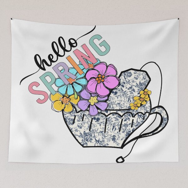 Item preview, Hello Spring Tea  designed and sold by ForcePrint.