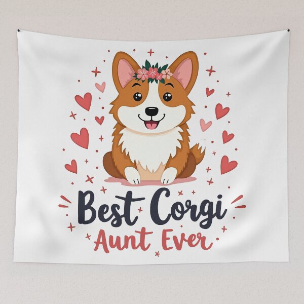 Item preview, Best Corgi Aunt Ever – Heartfelt Family Appreciation & Gentle Whimsy designed and sold by zoughlal.