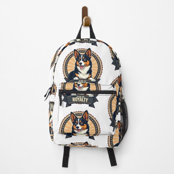 Item preview, Black Tri Royalty – Vintage Sophistication & Timeless Canine Charm designed and sold by zoughlal.