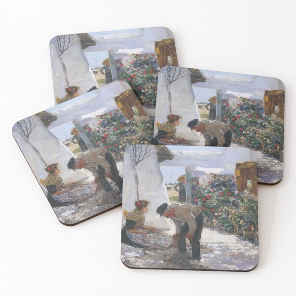 Item preview, Sorolla Fishing Nets Photographic Print designed and sold by irynaartbyim.