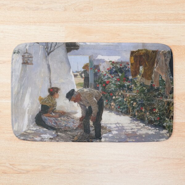 Item preview, Sorolla Fishing Nets Photographic Print designed and sold by irynaartbyim.