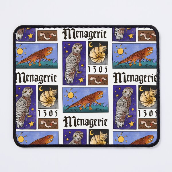 Item preview, Medieval Menagerie (black writing) designed and sold by TheDoodlemancer.