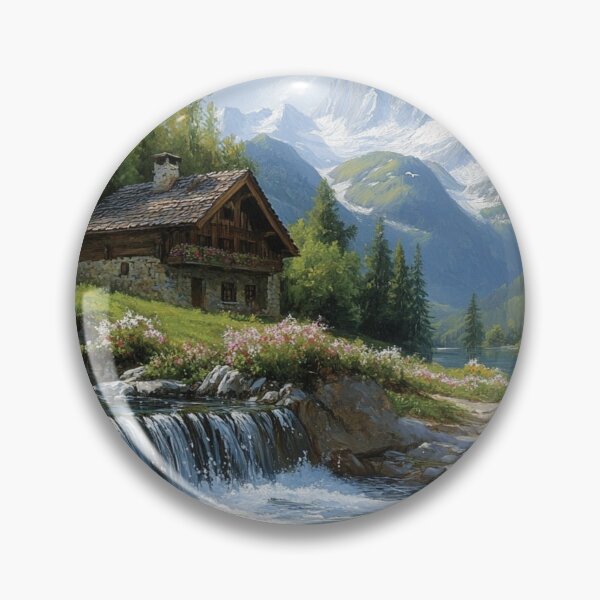 Item preview, Beautiful Scenic Watercolour Painting designed and sold by Pure_Art.