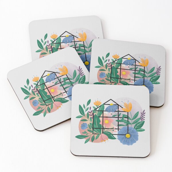 Item preview, Lush greenhouse designed and sold by JennyPrintsUK.