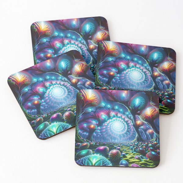 Item preview, Happy Hippie's Hike in a Psychedelic DMT forest - 3 designed and sold by nyathiwa.