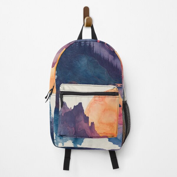 Item preview, watercolour painting of a sunset designed and sold by Pure_Art.