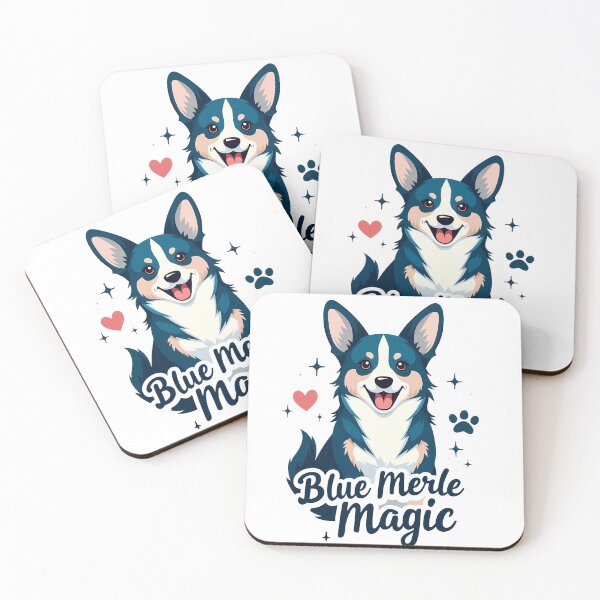 Item preview, Blue Merle Magic – Unique Style & Playful Sophistication designed and sold by zoughlal.