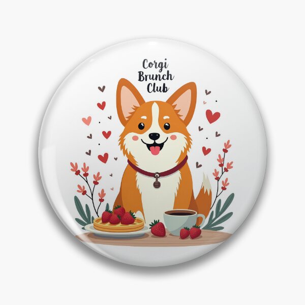 Item preview, Corgi Brunch Club – Cozy Family Mornings & Culinary Delight designed and sold by zoughlal.