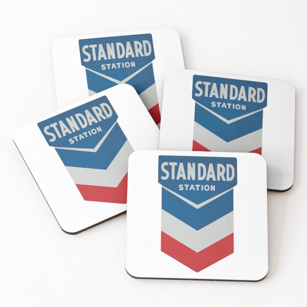 Item preview, Standard Station vintage sign (Chevron) designed and sold by PIXEL POP DESIGNS - Beyond the Norm!.