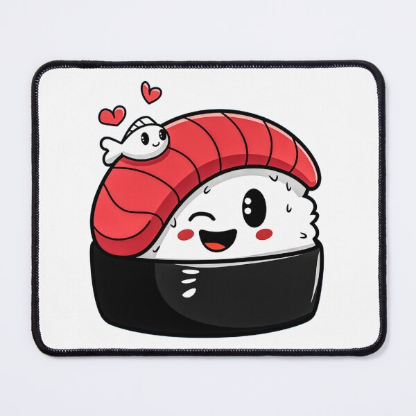Item preview, Cute Winking Sushi – Adorable Food Lover designed and sold by Artyx_Design.