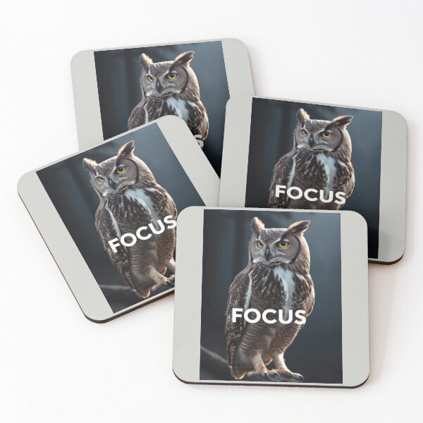 Item preview, Focus – Realistic Owl Inspiration Art designed and sold by AIKNOCKTECK.