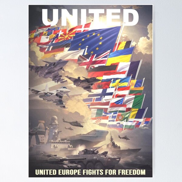 Aperçu de l'œuvre Europe United créée et vendue par The Lone  vendor.