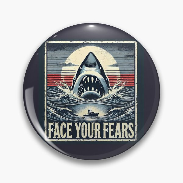 Item preview, Face Your Fears! - JAWS designed and sold by samoburgess.
