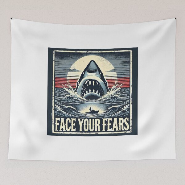 Item preview, Face Your Fears! - JAWS designed and sold by samoburgess.