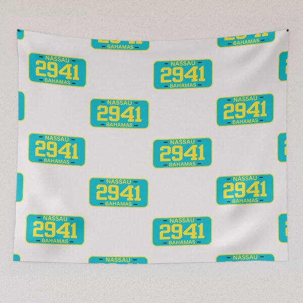 Item preview, Bahamas car plate for bahanian people Nassau 2025 designed and sold by erozzz.