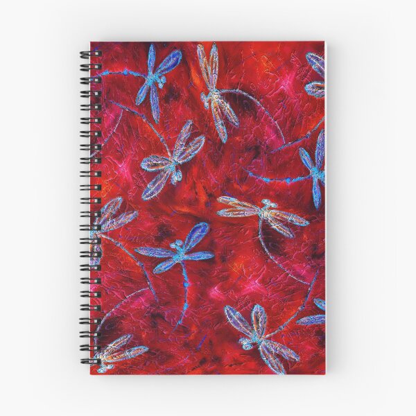 Item preview, Red Hot Dragonfly Dance designed and sold by lyndseyart.