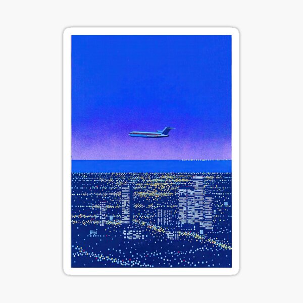 Item preview, Hiroshi Nagai City Pop Poster - Retro 80s Japanese Aesthetic designed and sold by irynaartbyim.