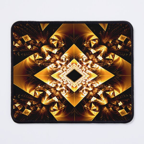 Item preview, Orange Geometric Fractal Symphony designed and sold by Exodoi.