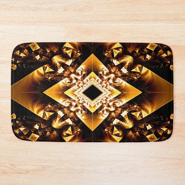 Item preview, Orange Geometric Fractal Symphony designed and sold by Exodoi.